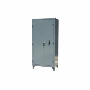 STRONG HOLD 46-244-KP Storage Cabinet, 48 Inch x 24 Inch x 78 Inch, Swing Handle & Electronic Keypad, Legs | CU4UKP 40V621