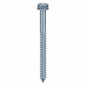 SIMPSON STRONG-TIE U70520.025.0300 Anchor Screw, 1/4 Inch Anchor Dia., 3 Inch Length, Zinc, 50Pk | AE2GMZ 4XFX6