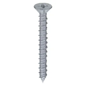 SIMPSON STRONG-TIE U70556.025.0325 Flat Concrete Screw, 1/4 Inch Anchor Dia., 3-1/4 Inch Length, 100Pk | AE2GNP 4XFZ3