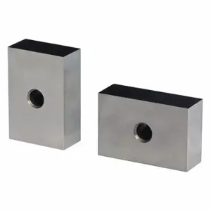 SUBURBAN B-123-H1-M Tri-Block Pair, 1 Inch x 2 Inch x 3 Inch, 1 Holes, 0.0001 Inch per 1 Inch Squareness, 1 PR | CU4UUZ 45TY05