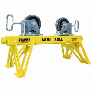 SUMNER 785282 Jack Stand, Straight Roller Head, 3500 Lb Max. Load Capacity, Rigid Leg, 28 Inch Height | CU4VHY 798GL2