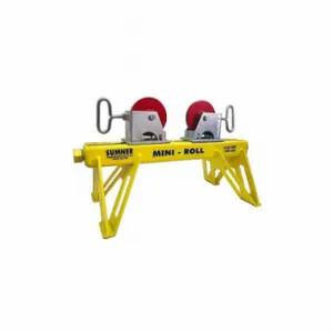 SUMNER 785283 Jack Stand, Straight Roller Head, 3500 Lb Max. Load Capacity, Rigid Leg, 28 Inch Height | CU4VJC 798GL3