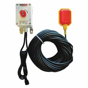 SUMP ALARM SA-120V-1L-100 High Water Alarm, High Water Alarm, 120 VAC Volt, 100 ft Sensor Cord, Manual/Auto, IP65 | CU4VLJ 60KR55