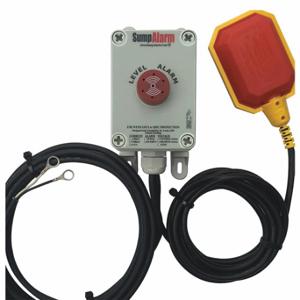 SUMP ALARM SA-12VDC-1L-10 High Water Alarm, High Water Alarm, 12 VDC Volt, Manual/Auto | CU4VKX 60KR52