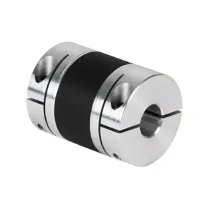 SUNG IL MACHINERY SHR-24C-8-8 Coupling, Servo High Gain, Aluminum Alloy, Clamp, 24 Size, 8 x 8mm Bore | CV7GEY