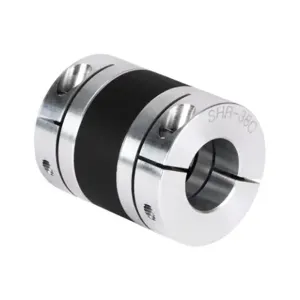 SUNG IL MACHINERY SHR-38C-19-20 Coupling, Servo High Gain, Aluminum Alloy, Clamp, 38 Size, 19 x 20mm Bore | CV7GFN