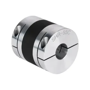 SUNG IL MACHINERY SHR-55C-19-19 Coupling, Servo High Gain, Aluminum Alloy, Clamp, 55 Size, 19 x 19mm Bore | CV7GGJ