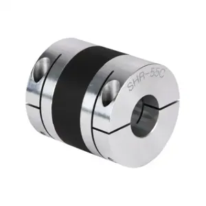 SUNG IL MACHINERY SHR-55C-22-22 Coupling, Servo High Gain, Aluminum Alloy, Clamp, 55 Size, 22 x 22mm Bore | CV7GGP