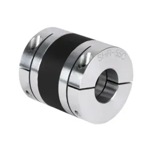 SUNG IL MACHINERY SHR-55C-24-24 Coupling, Servo High Gain, Aluminum Alloy, Clamp, 55 Size, 24 x 24mm Bore | CV7GGT