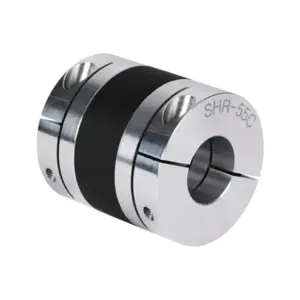 SUNG IL MACHINERY SHR-55C-24-25 Coupling, Servo High Gain, Aluminum Alloy, Clamp, 55 Size, 24 x 25mm Bore | CV7GGU