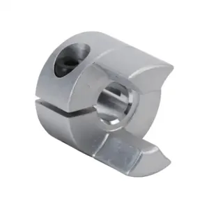 SUNG IL MACHINERY SJC-14C-4.76 Coupling Hub, Jaw Type, Aluminum Alloy, Clamp, 14 Size, 3/16 Inch Bore | CV7GRV