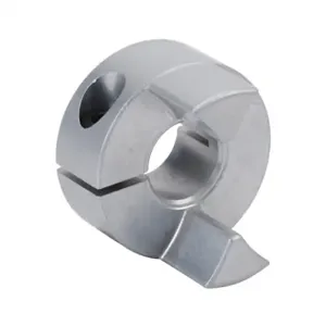 SUNG IL MACHINERY SJC-25C-10 Coupling Hub, Jaw Type, Aluminum Alloy, Clamp, 25 Size, 10mm Bore | CV7GTH