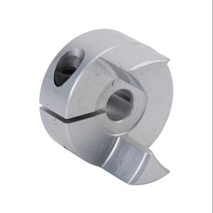 SUNG IL MACHINERY SJC-25C-6.35 Coupling Hub, Jaw Type, Aluminum Alloy, Clamp, 25 Size, 1/4 Inch Bore | CV7GTM