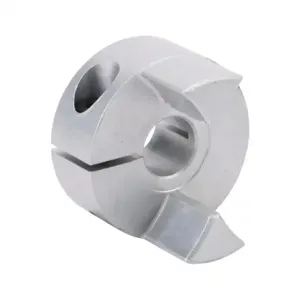 SUNG IL MACHINERY SJC-25C-8 Coupling Hub, Jaw Type, Aluminum Alloy, Clamp, 25 Size, 8mm Bore | CV7GTN