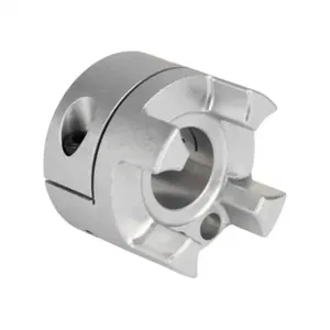 SUNG IL MACHINERY SJC-55C-24 Coupling Hub, Jaw Type, Aluminum Alloy, Clamp, 55 Size, 24mm Bore | CV7GTW