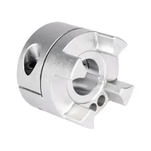 SUNG IL MACHINERY SJC-80C-31.75 Coupling Hub, Jaw Type, Aluminum Alloy, Clamp, 80 Size, 1-1/4 Inch Bore | CV7GUL