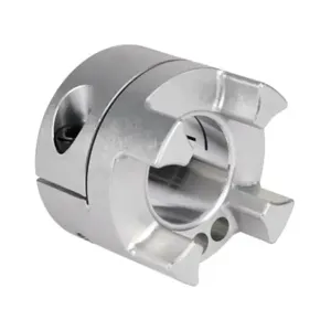 SUNG IL MACHINERY SJC-80C-42 Coupling Hub, Jaw Type, Aluminum Alloy, Clamp, 80 Size, 42mm Bore | CV7GUQ