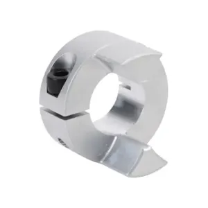 SUNG IL MACHINERY SJCA-30C-15.875 Coupling Hub, Jaw Type, Aluminum Alloy, Clamp, 30 Size, 5/8 Inch Bore | CV7GUW