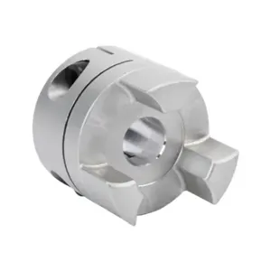 SUNG IL MACHINERY SJCB-40C-12.7 Coupling Hub, Jaw Type, Aluminum Alloy, Clamp, 40 Size, 1/2 Inch Bore | CV7GVF