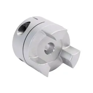 SUNG IL MACHINERY SJCB-40C-9.525 Coupling Hub, Jaw Type, Aluminum Alloy, Clamp, 40 Size, 3/8 Inch Bore | CV7GVN