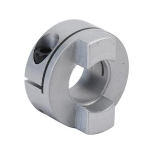 SUNG IL MACHINERY SOH-20C-9.525 Coupling Hub, Aluminum Alloy, Clamp, 20 Size, 3/8 Inch Bore | CV7GWA