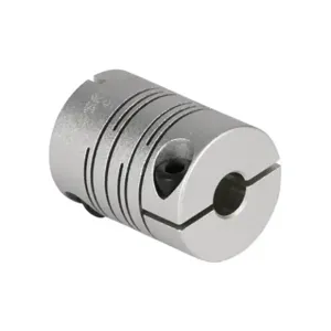 SUNG IL MACHINERY SRB-16C-4-5 Coupling, Servo-Beam, Aluminum Alloy, Clamp, 16 Size, 4 x 5mm Bore | CV7GGX