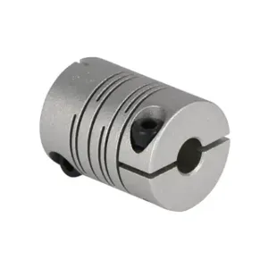 SUNG IL MACHINERY SRB-16C-5-5 Coupling, Servo-Beam, Aluminum Alloy, Clamp, 16 Size, 5 x 5mm Bore | CV7GGZ