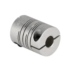 SUNG IL MACHINERY SRB-16C-5-6 Coupling, Servo-Beam, Aluminum Alloy, Clamp, 16 Size, 5 x 6mm Bore | CV7GHA