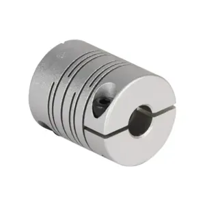 SUNG IL MACHINERY SRB-19C-5-6.35 Coupling, Servo-Beam, Aluminum Alloy, Clamp, 19 Size, 5 x 6.35mm Bore | CV7GHE