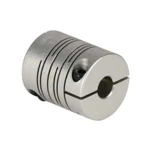 SUNG IL MACHINERY SRB-19C-5-6 Coupling, Servo-Beam, Aluminum Alloy, Clamp, 19 Size, 5 x 6mm Bore | CV7GHD