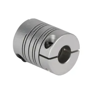 SUNG IL MACHINERY SRB-19C-5-8 Coupling, Servo-Beam, Aluminum Alloy, Clamp, 19 Size, 5 x 8mm Bore | CV7GHF