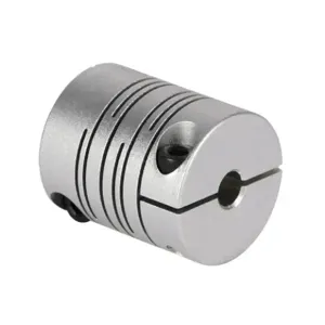 SUNG IL MACHINERY SRB-22C-5-5 Coupling, Servo-Beam, Aluminum Alloy, Clamp, 22 Size, 5 x 5mm Bore | CV7GHQ