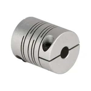 SUNG IL MACHINERY SRB-22C-5-6 Coupling, Servo-Beam, Aluminum Alloy, Clamp, 22 Size, 5 x 6mm Bore | CV7GHR