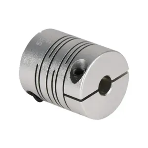 SUNG IL MACHINERY SRB-22C-6-6 Coupling, Servo-Beam, Aluminum Alloy, Clamp, 22 Size, 6 x 6mm Bore | CV7GJB