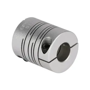 SUNG IL MACHINERY SRB-22C-8-10 Coupling, Servo-Beam, Aluminum Alloy, Clamp, 22 Size, 8 x 10mm Bore | CV7GJF