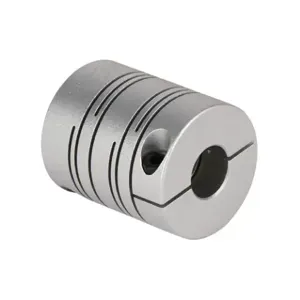 SUNG IL MACHINERY SRB-26C-6-10 Coupling, Servo-Beam, Aluminum Alloy, Clamp, 26 Size, 6 x 10mm Bore | CV7GJV