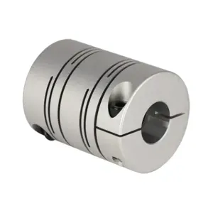 SUNG IL MACHINERY SRBA-49C-12-20 Coupling, Servo-Beam, Aluminum Alloy, Clamp, 49 Size, 12 x 20mm Bore | CV7GMA