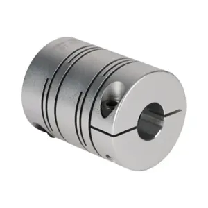 SUNG IL MACHINERY SRBA-49C-16-18 Coupling, Servo-Beam, Aluminum Alloy, Clamp, 49 Size, 16 x 18mm Bore | CV7GMH