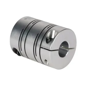 SUNG IL MACHINERY SRBA-49C-19-19 Coupling, Servo-Beam, Aluminum Alloy, Clamp, 49 Size, 19 x 19mm Bore | CV7GMP