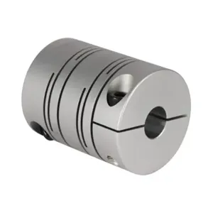 SUNG IL MACHINERY SRBA-60C-16-18 Coupling, Servo-Beam, Aluminum Alloy, Clamp, 60 Size, 16 x 18mm Bore | CV7GMU