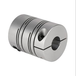 SUNG IL MACHINERY SRBA-60C-18-22 Coupling, Servo-Beam, Aluminum Alloy, Clamp, 60 Size, 18 x 22mm Bore | CV7GNC