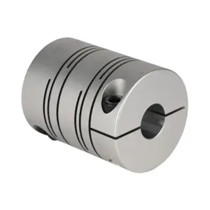 SUNG IL MACHINERY SRBA-60C-19-20 Coupling, Servo-Beam, Aluminum Alloy, Clamp, 60 Size, 19 x 20mm Bore | CV7GNF