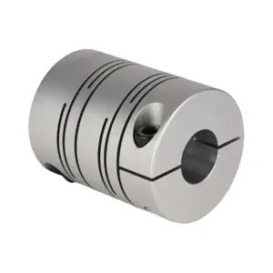 SUNG IL MACHINERY SRBA-60C-20-24 Coupling, Servo-Beam, Aluminum Alloy, Clamp, 60 Size, 20 x 24mm Bore | CV7GNL