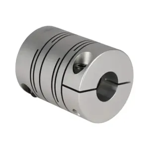 SUNG IL MACHINERY SRBA-60C-22-24 Coupling, Servo-Beam, Aluminum Alloy, Clamp, 60 Size, 22 x 24mm Bore | CV7GNN