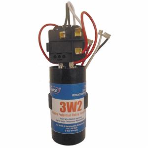 SUPCO 3W2 Hard Start Kit, Potential Relay, Start Capacitor, 35A Contact Rating | CJ2KJT 20LP98