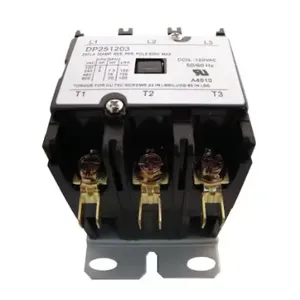 SUPCO DP251203 Contactor, 25A, 120V, 3 Pole | CU4VRW 304M79