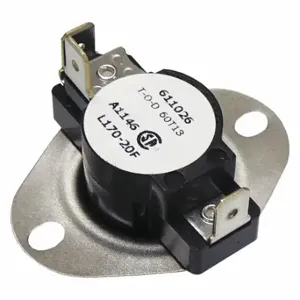 SUPCO LD170 Thermostat, 150 Deg F Switch Closes at F, 170 Deg F Switch Opens at F, 120 to 240 | CU4VYY 407L08