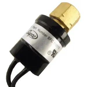 SUPCO SFC110170 Fan Cycle Switch, 110 PSI Open, 170 PSI Close | CU4VYL 66DC77