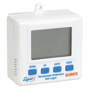 SUPCO SL500TC Data Logger, ±0.9 Deg F Accuracy, -5 Deg To 160 Deg F, 2 Yr Battery Life, Digital Readout | CU4VTD 20LR05