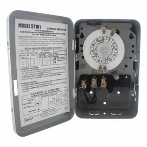 SUPCO ST101 General Purpose Timer, 24 hr | CU4VZA 304P48